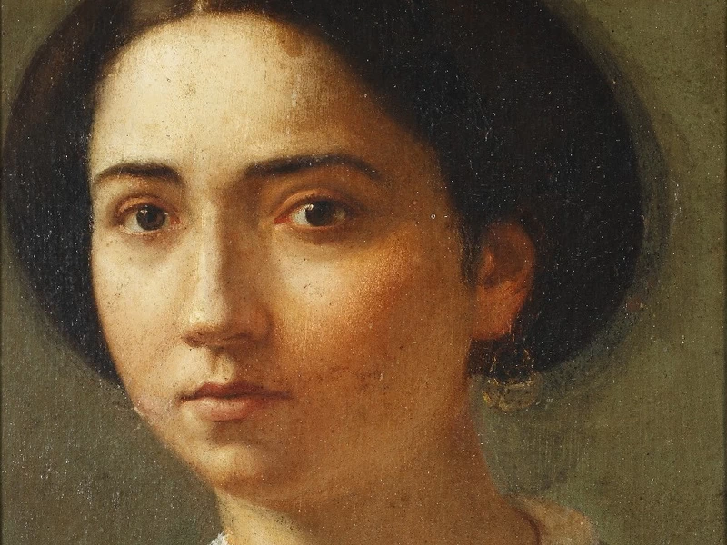 1832-Giulia Centurelli - Autoritratto